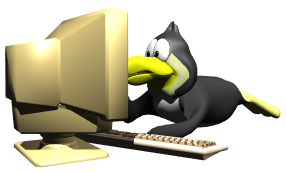 picture of cyber penguin